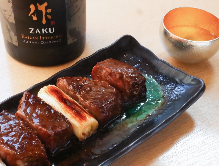 和牛の串焼き